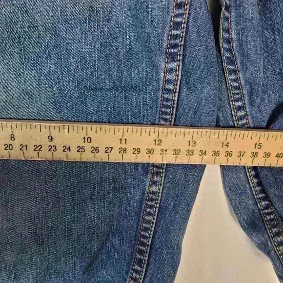 Pepe Jeans London Vtg Lot AA Denim Shorts 38 Medium Wash - Picture 5 of 7